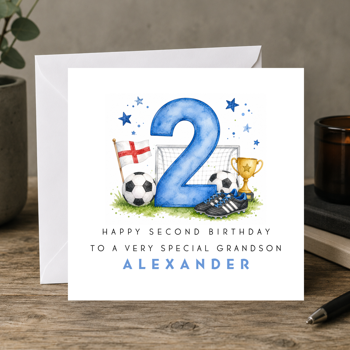Football Birthday Card