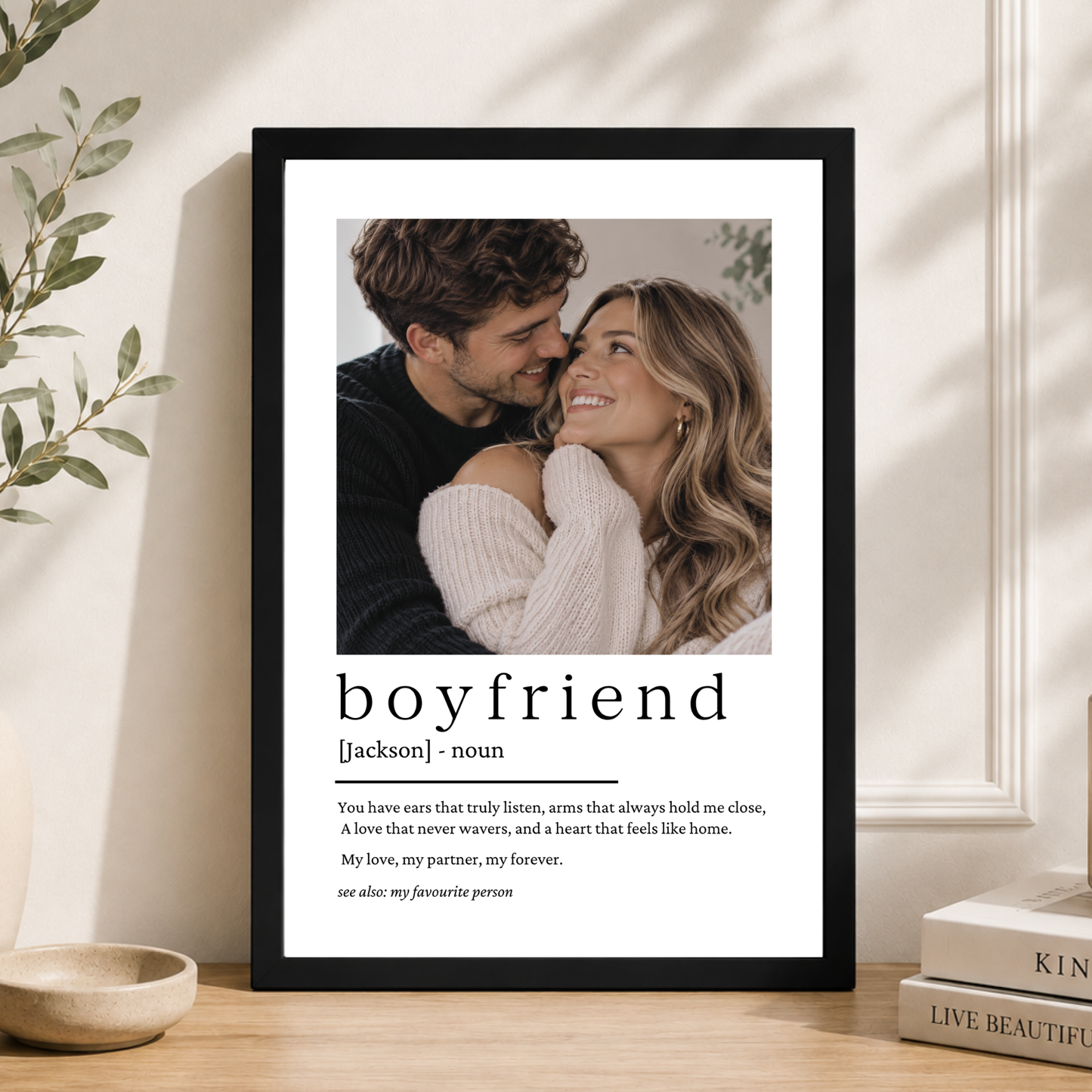 Photo Gift For Boyfriend