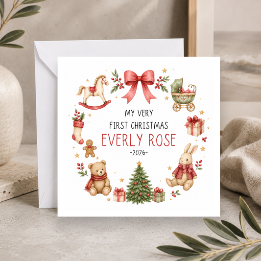 First Christmas Card