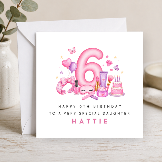 6th Birthday Card