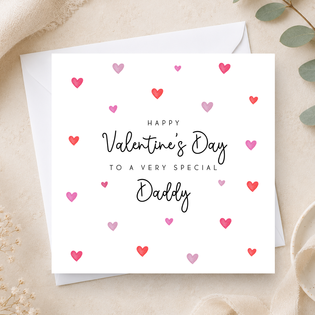 Daddy Valentine's Card