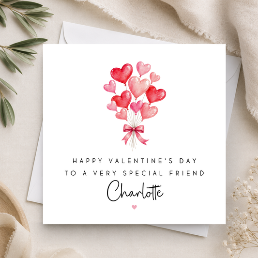 Valentine's Day Card For Friend