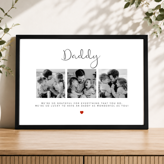 Photo Print For Daddy