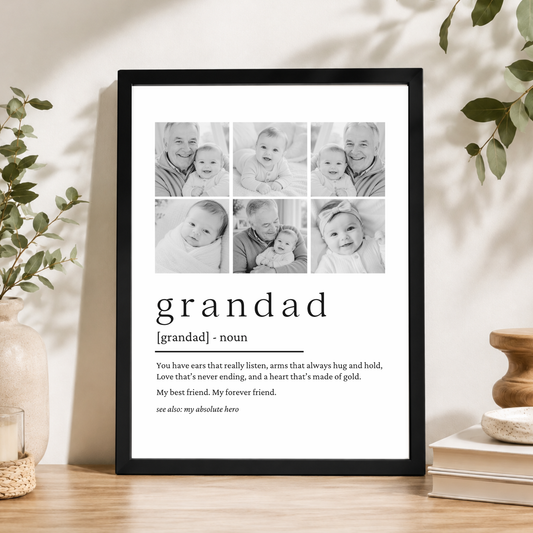 Photo Print For Grandad