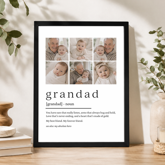 Photo Print For Grandad