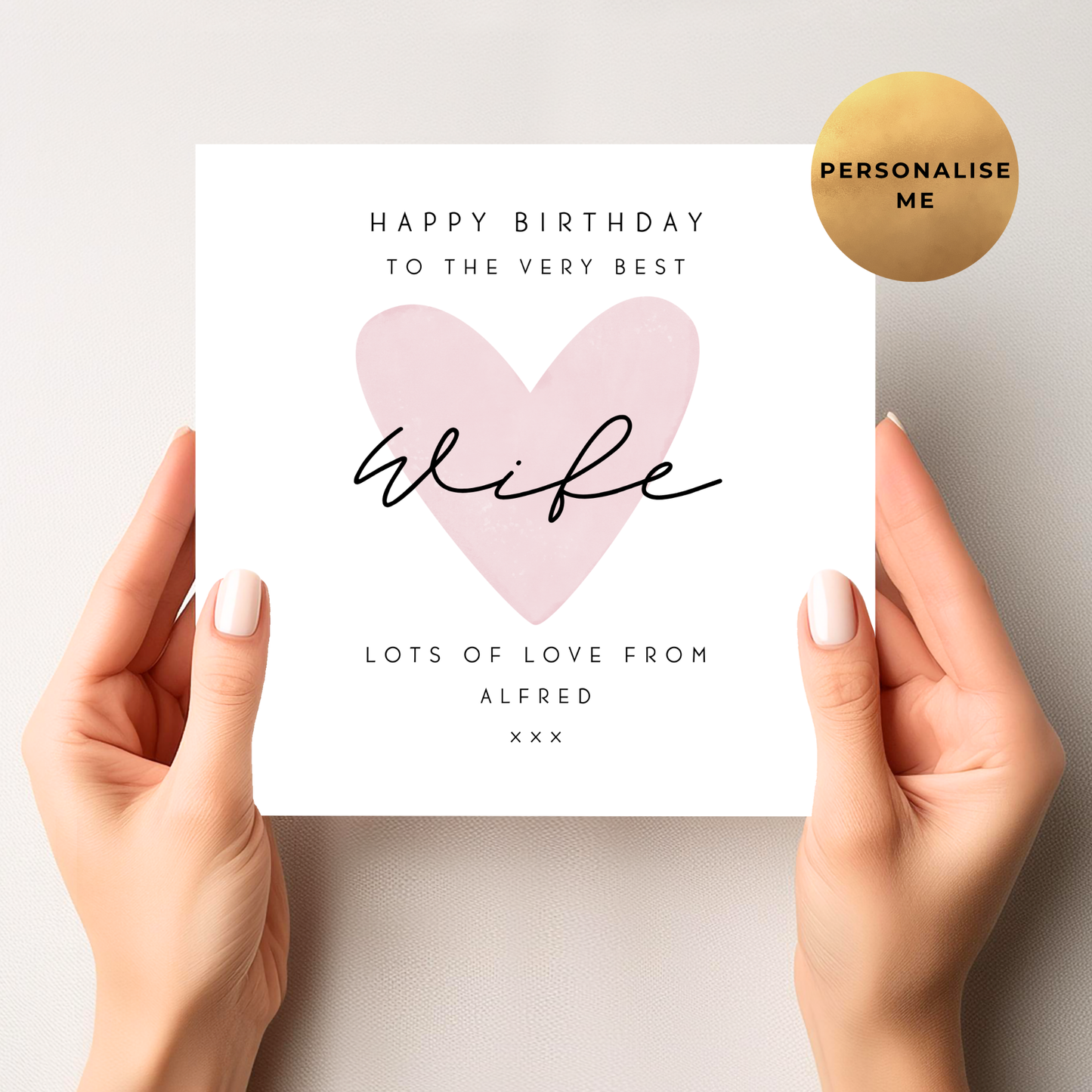 Birthday Card For Wife