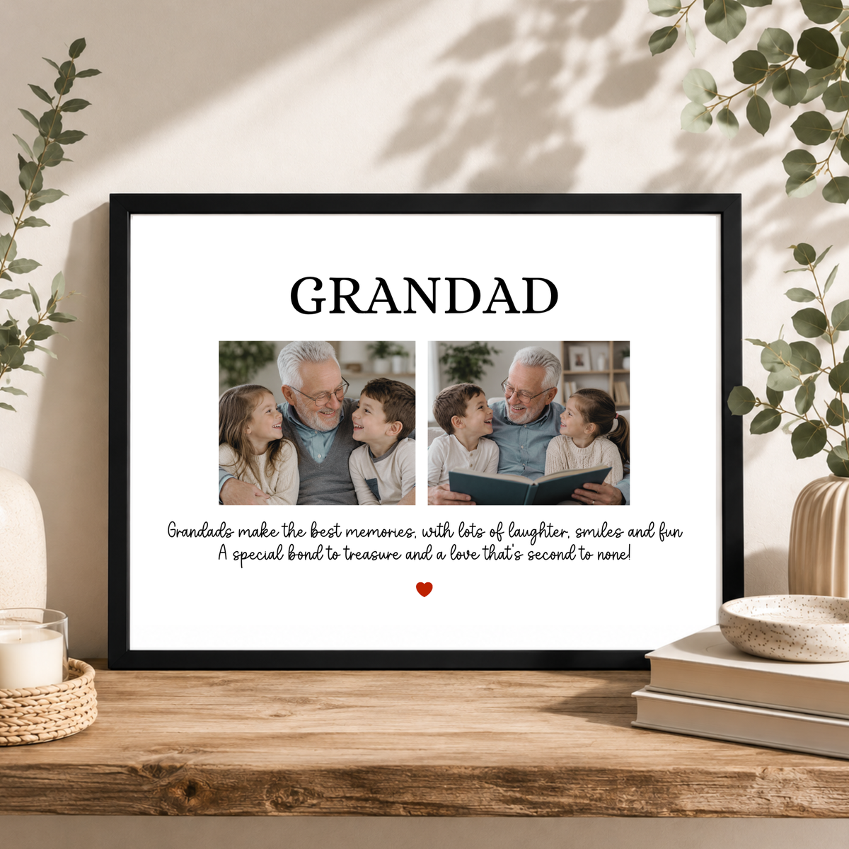 Photo Print For Grandad