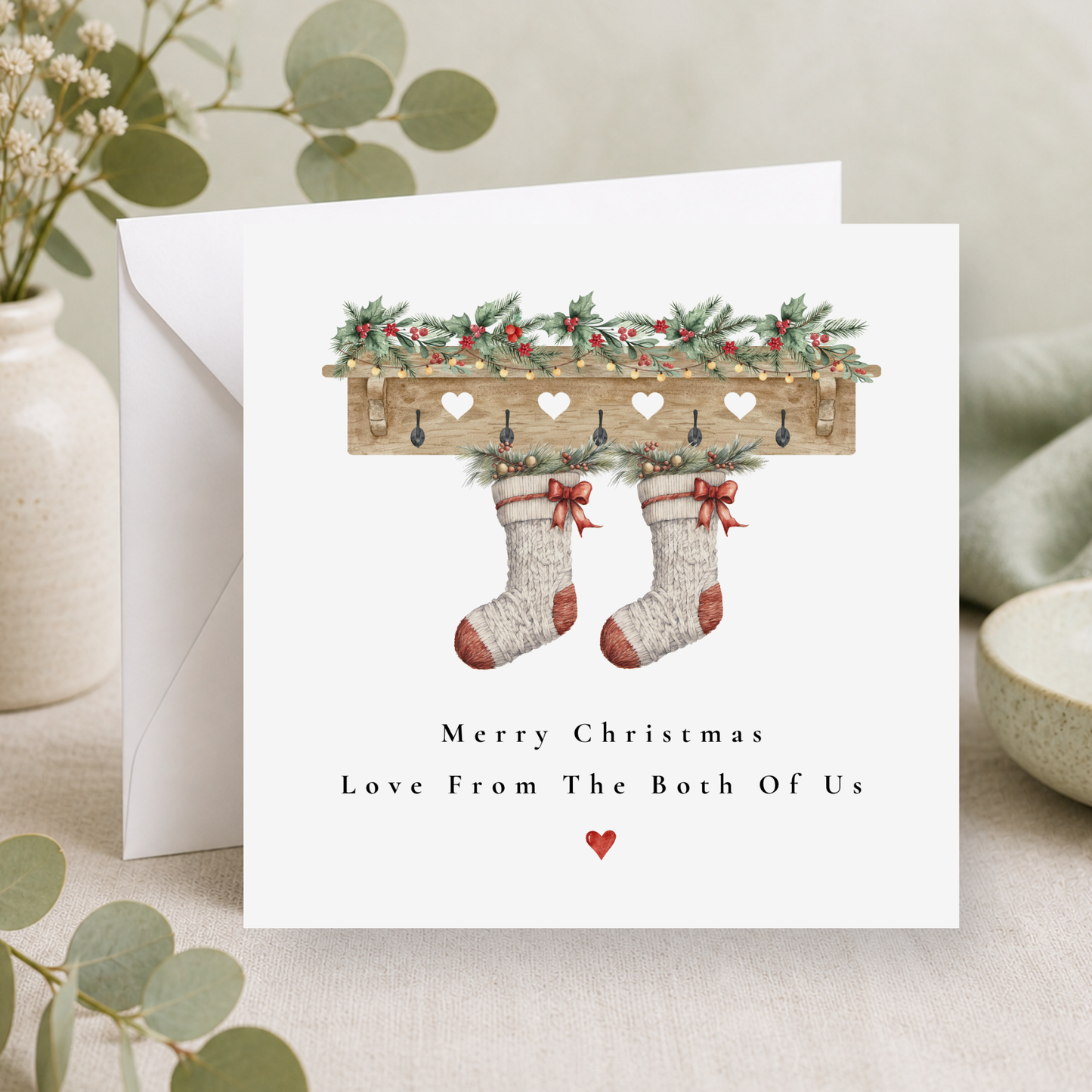 Stocking Christmas Card Pack