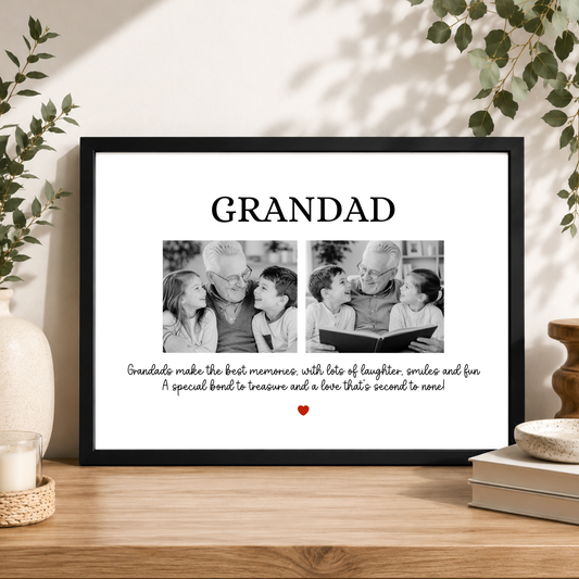 Photo Print For Grandad