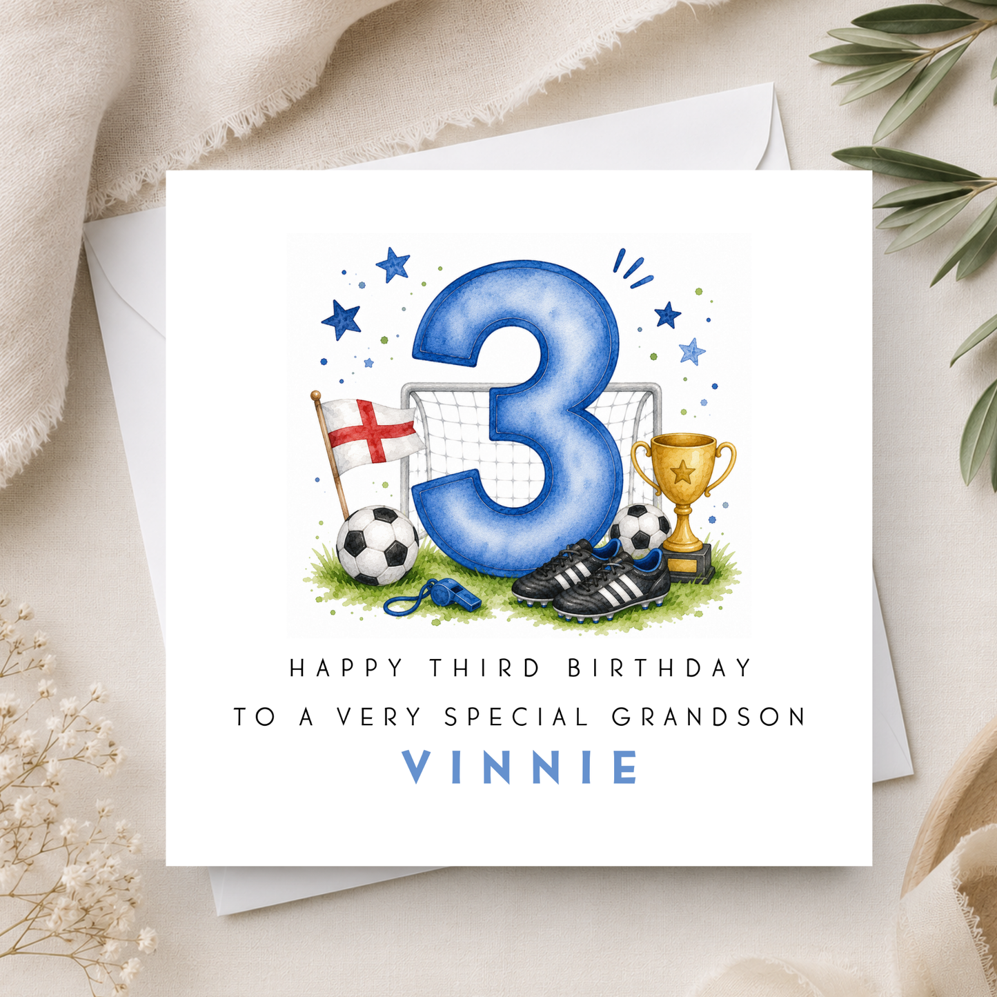 Football Birthday Card