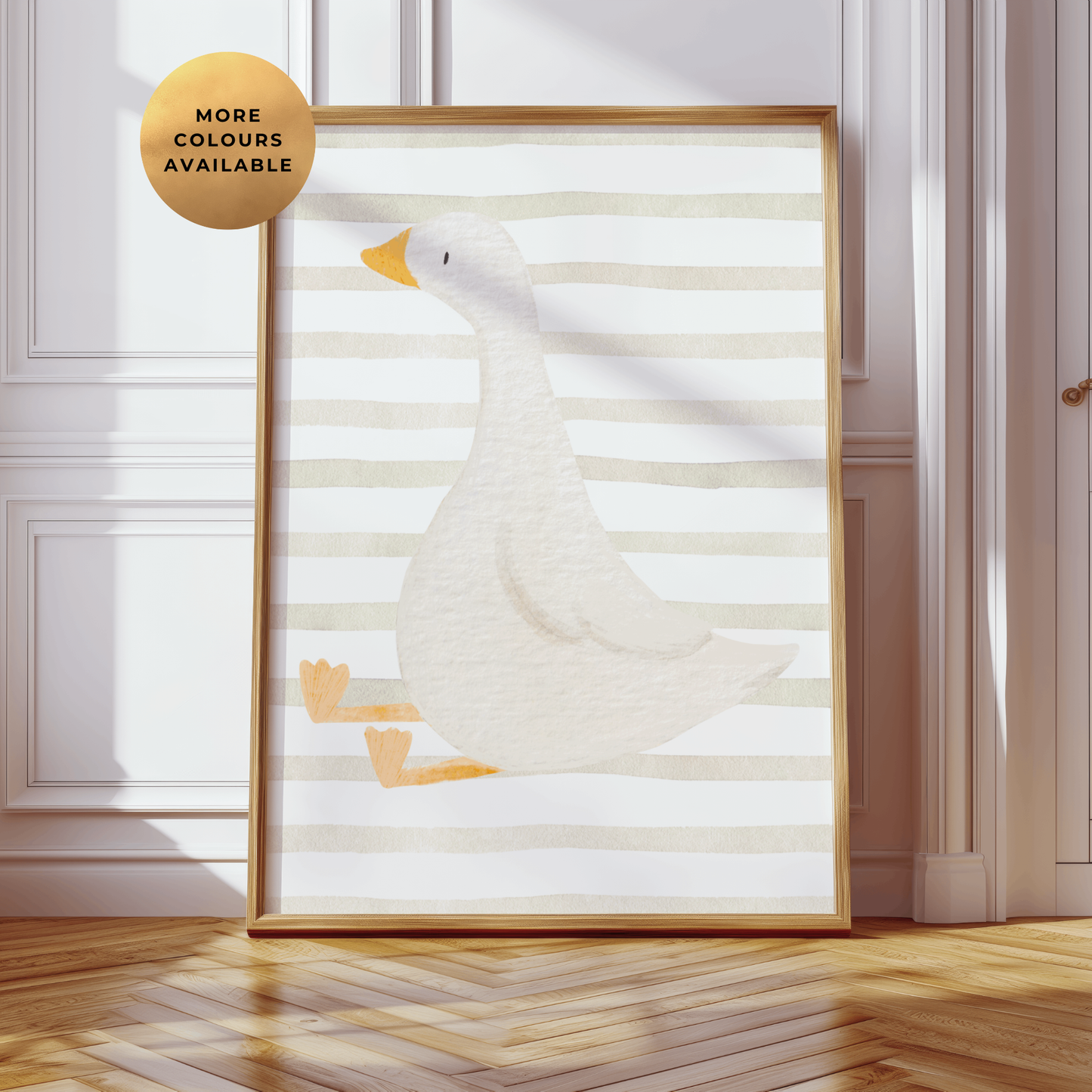 Goose Nursery Print