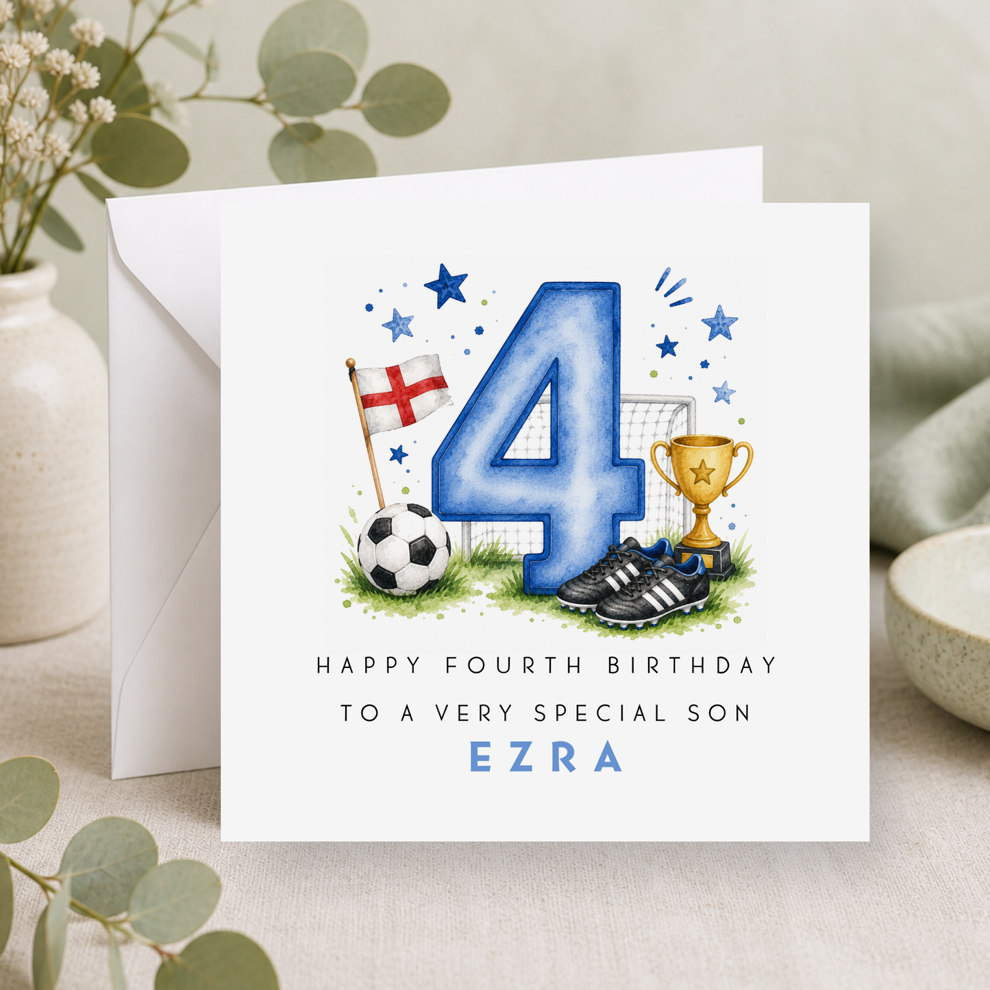 Football Birthday Card