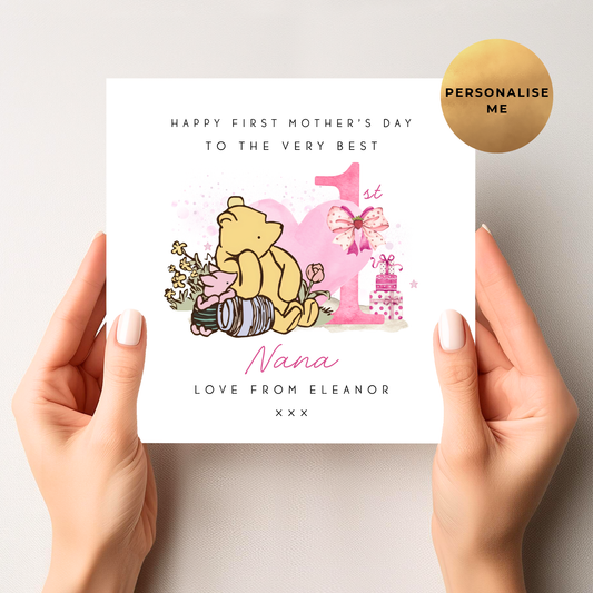 Winnie The Pooh First Mother's Day