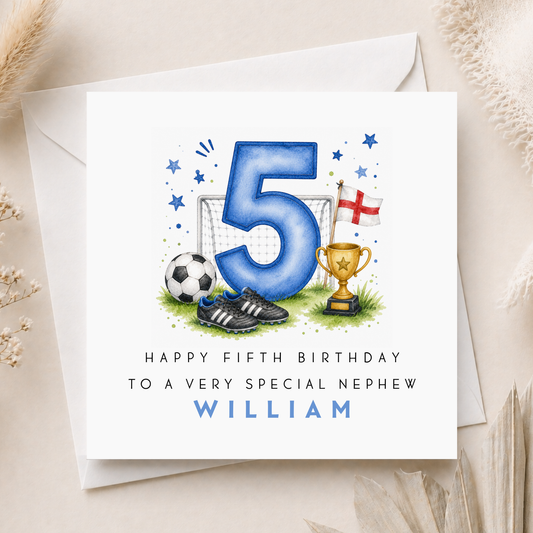 Football Birthday Card