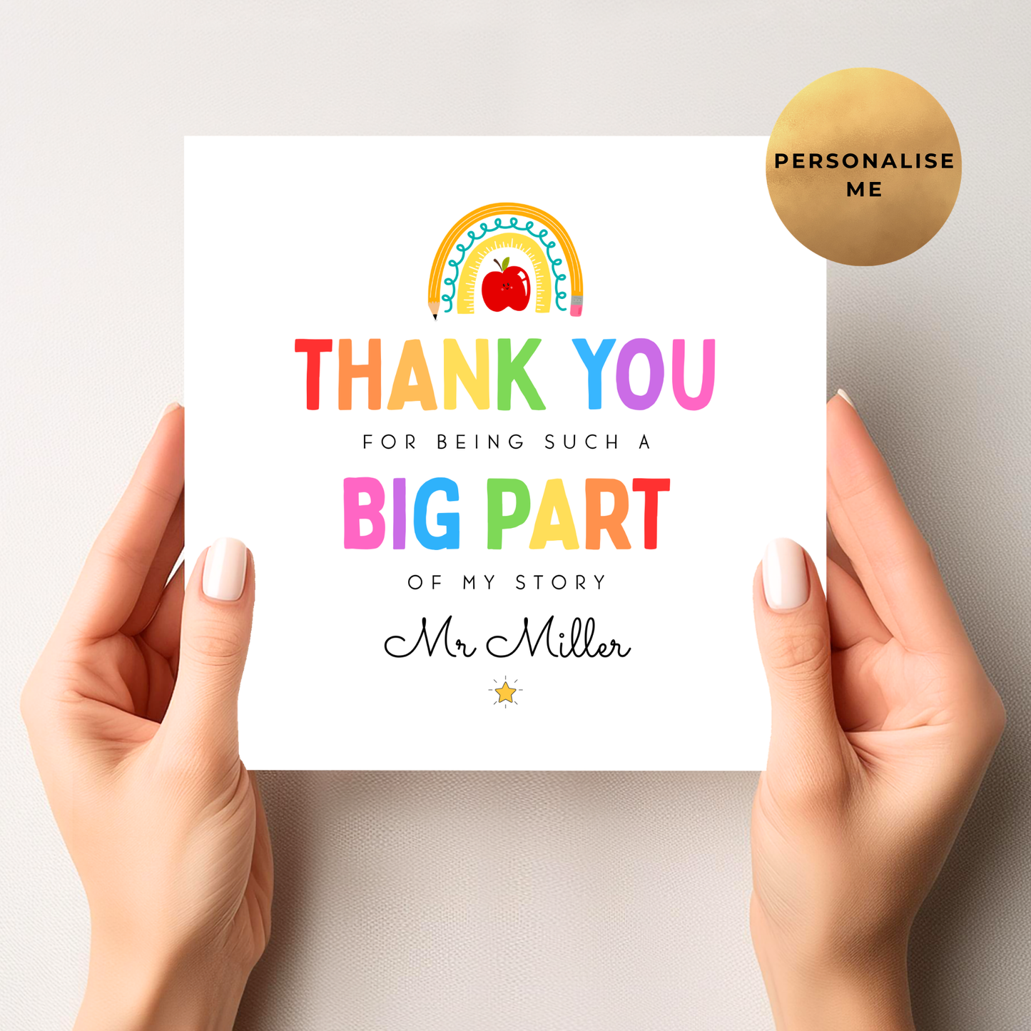 Thank You Card