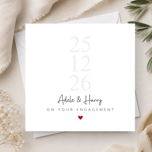 Engagement Card