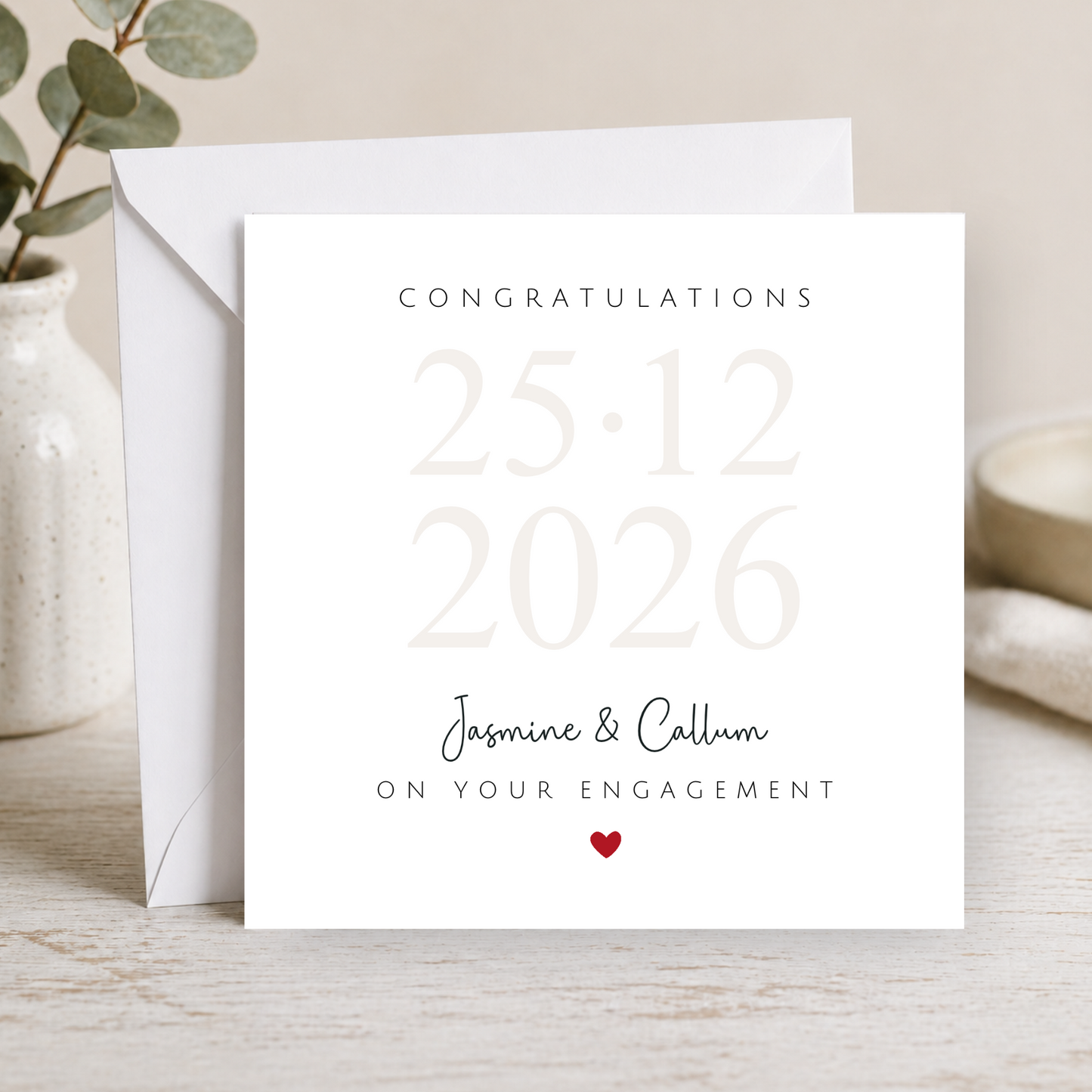 Engagement Card