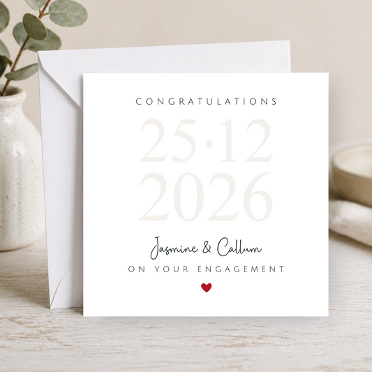 Engagement Card