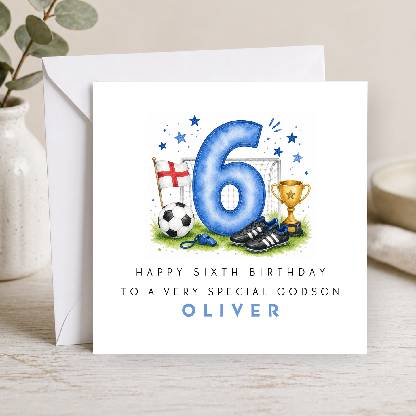 Football Birthday Card