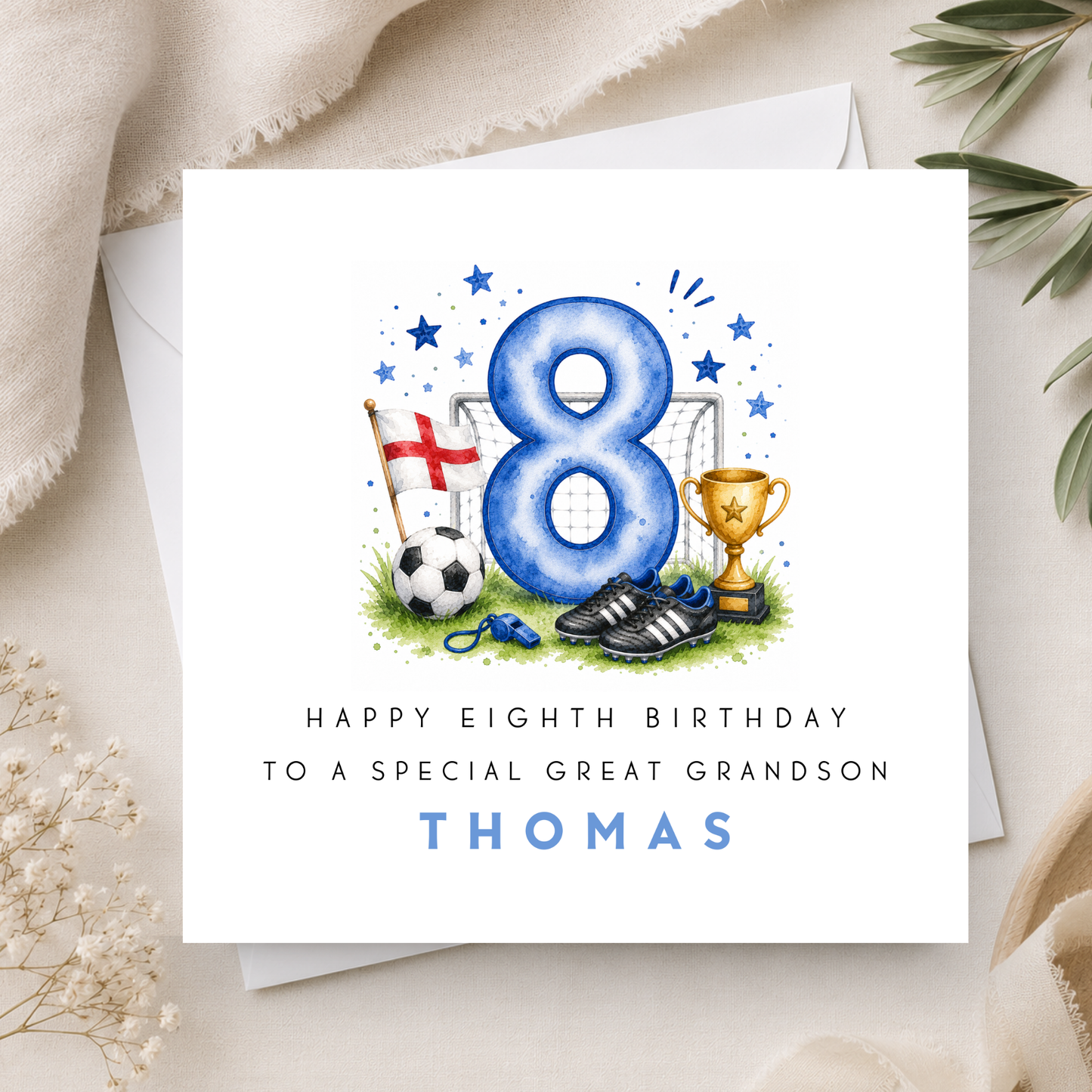Football Birthday Card
