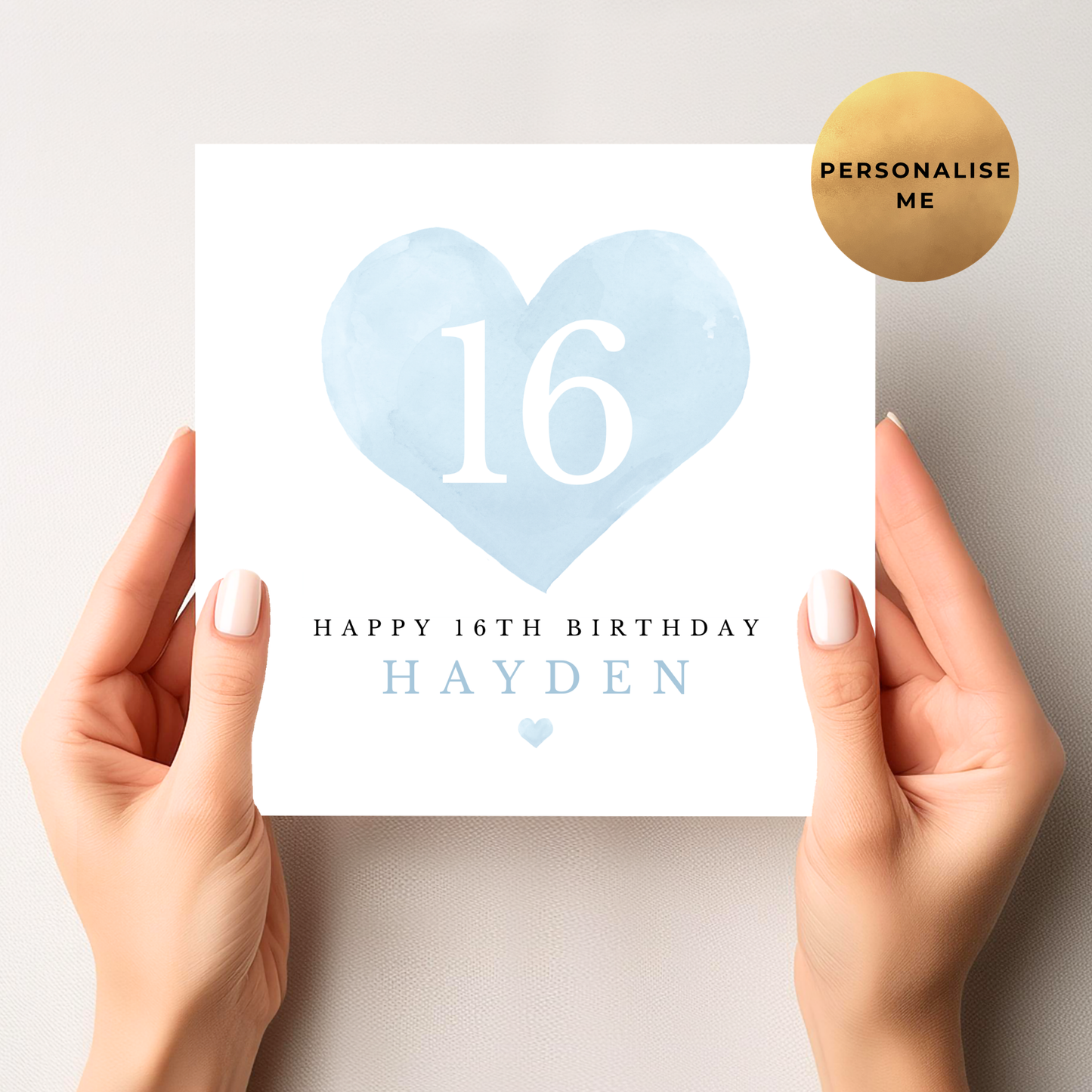 16th Birthday Card