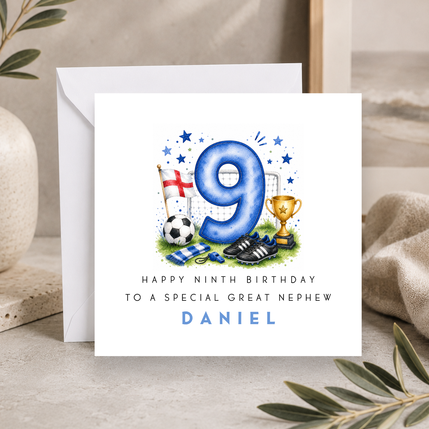 Football Birthday Card