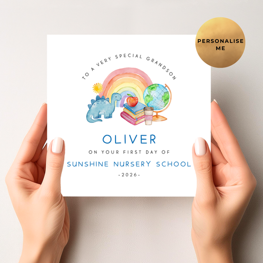 First Day Of School Card