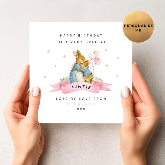 Peter Rabbit Birthday Card