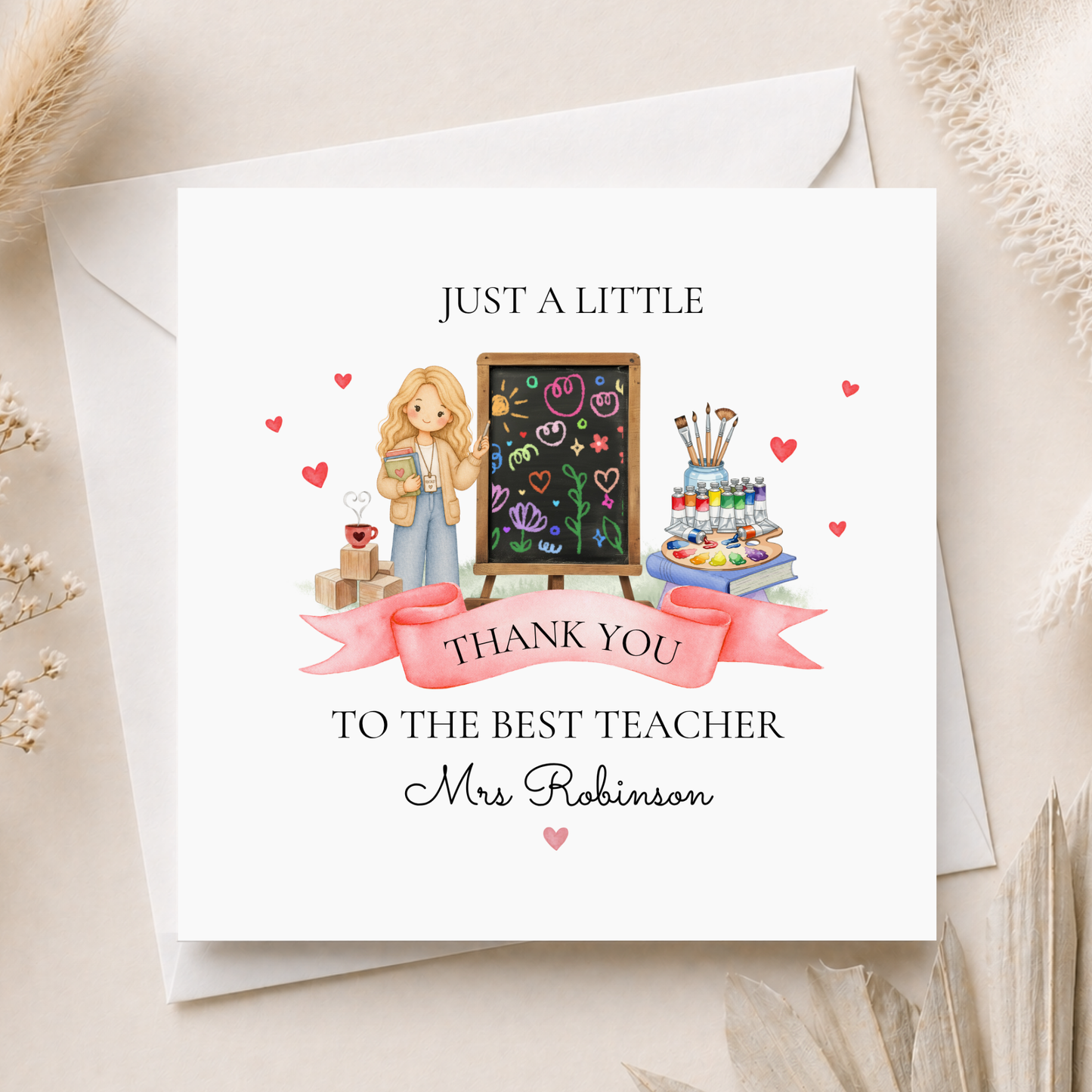 Teacher Thank You Card