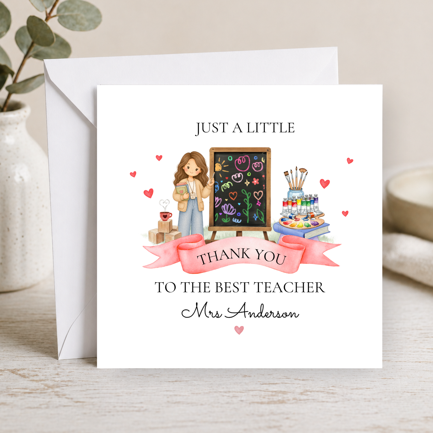 Teacher Thank You Card