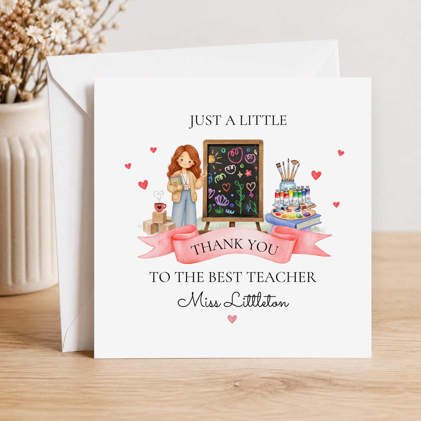 Teacher Thank You Card