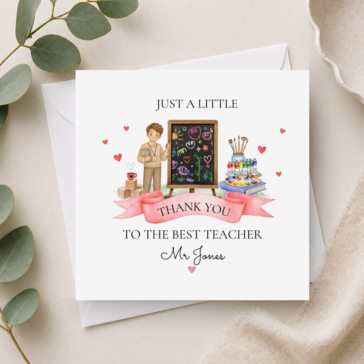 Teacher Thank You Card
