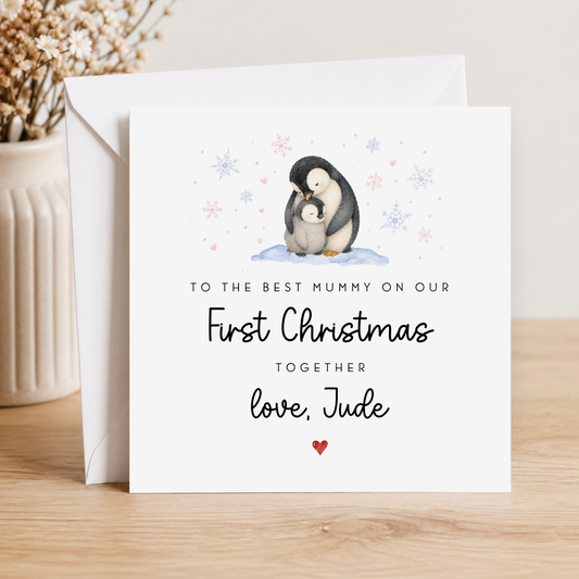 First Christmas For Mummy Card