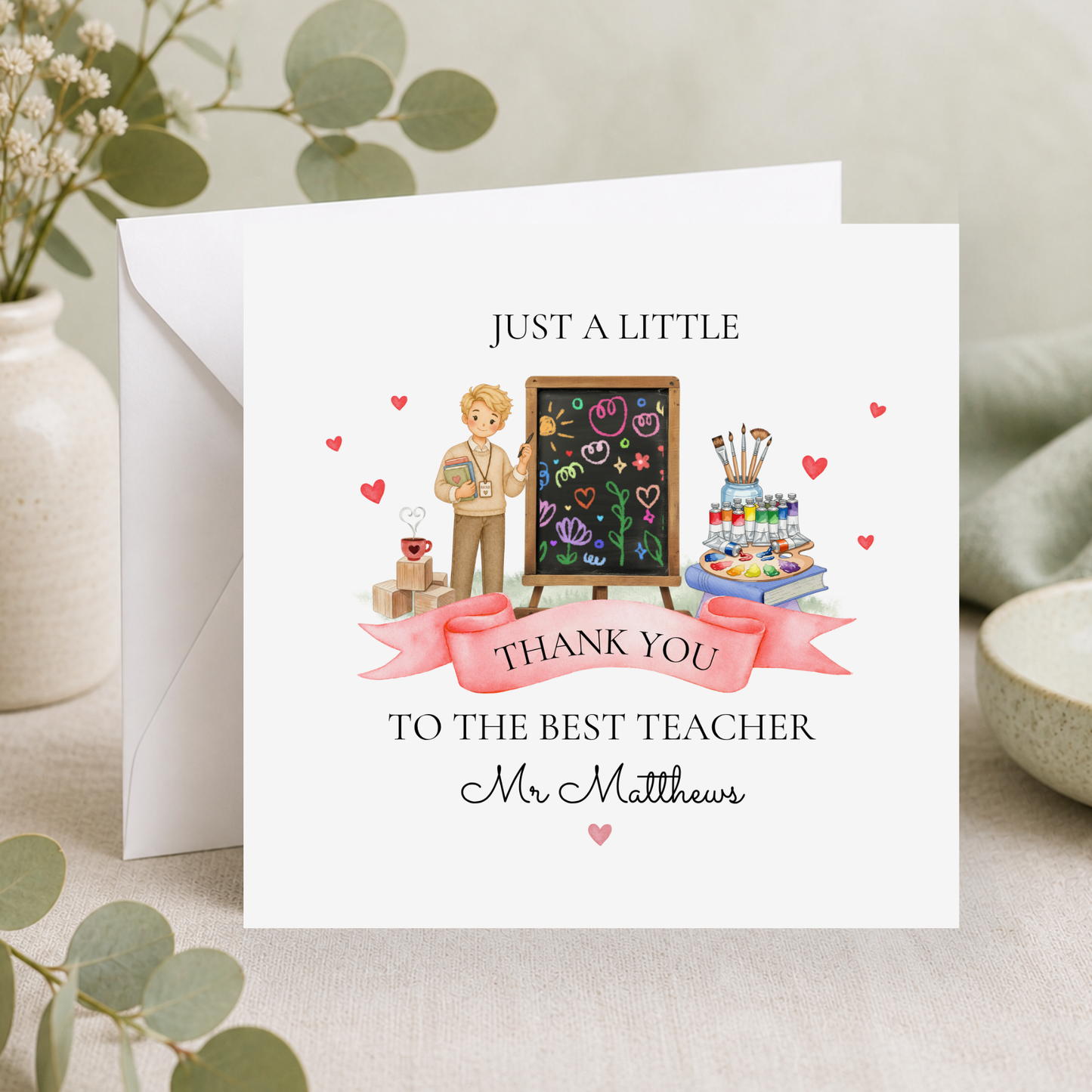 Teacher Thank You Card