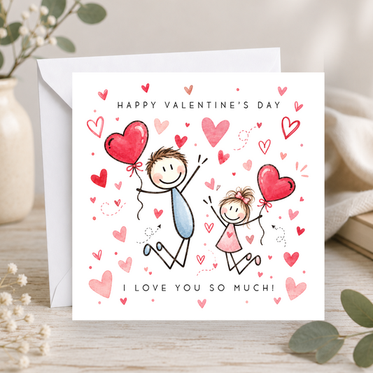 Valentine's Card For Him