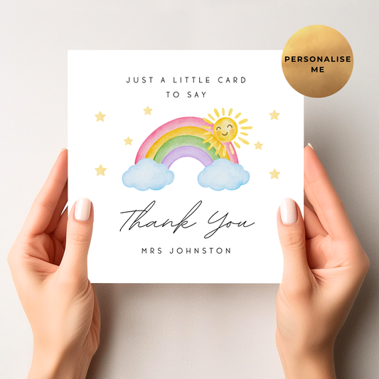 Teacher Thank You Card
