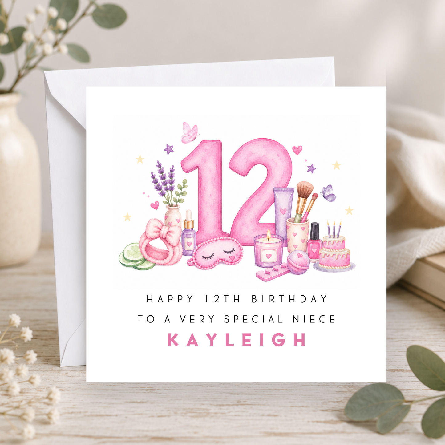 12th Birthday Card