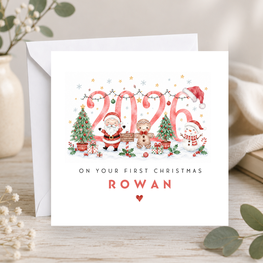First Christmas Card