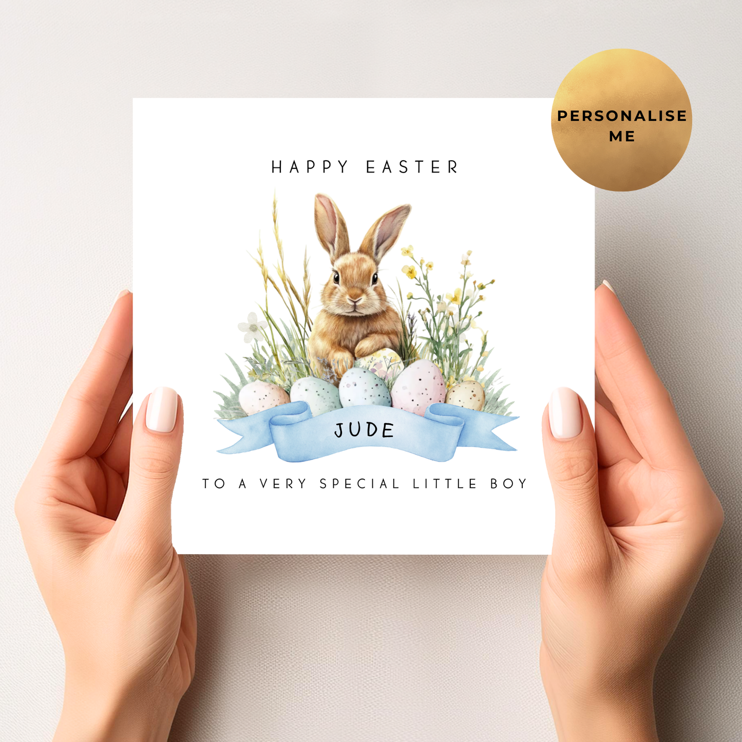 Easter Card For Little Boy