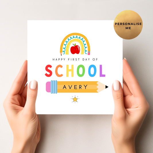 Back To School Card