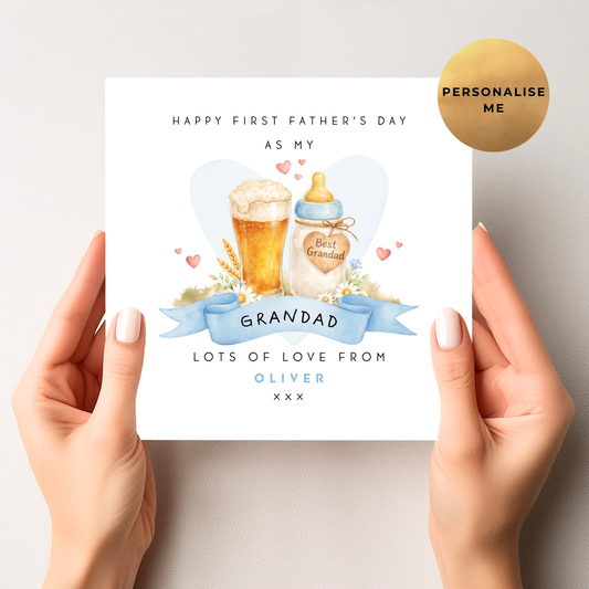 First Father's Day As My Grandad