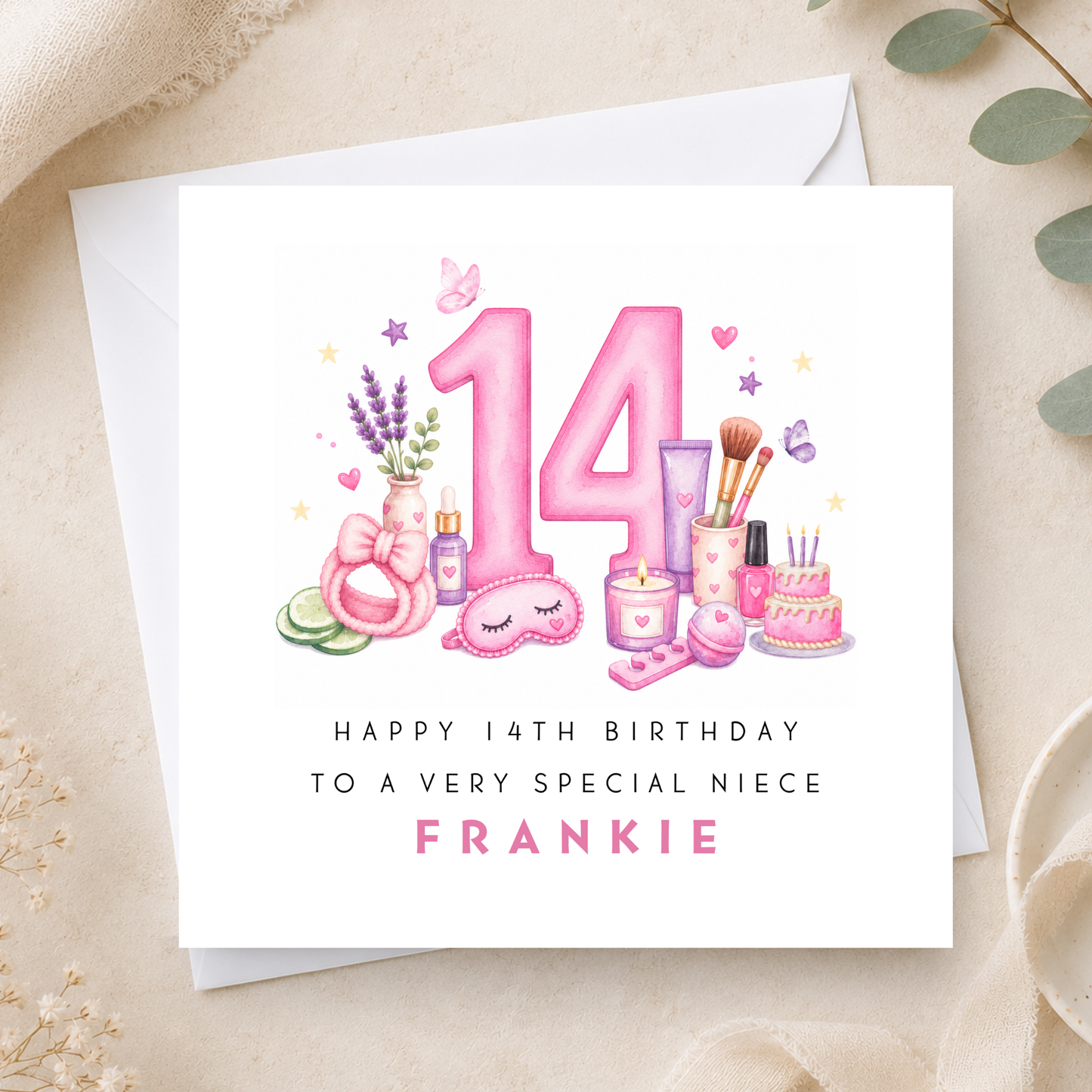 14th Birthday Card