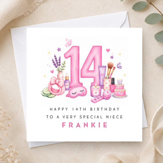 14th Birthday Card