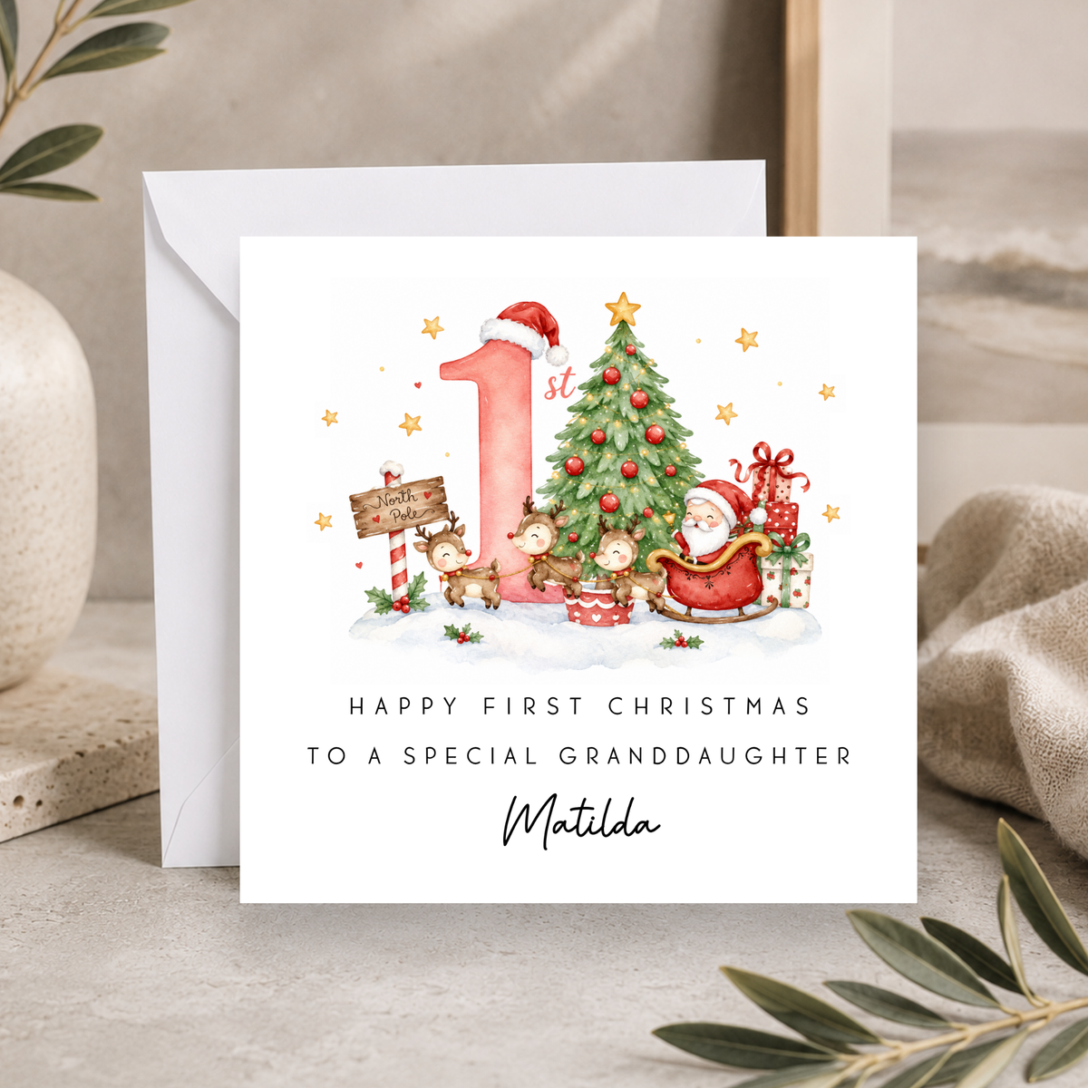 First Christmas Card