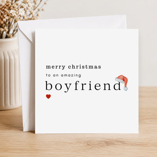 Christmas Card for Boyfriend