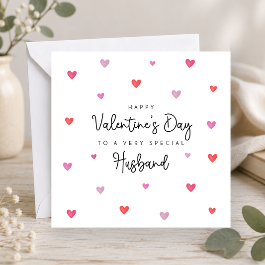 Valentines Day Card For Husband