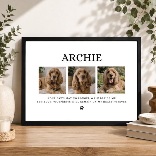 Dog Memorial Print