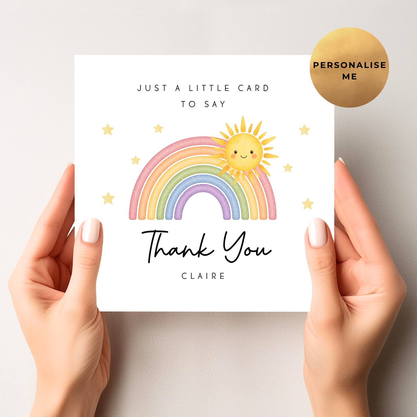 Teacher Thank You Card