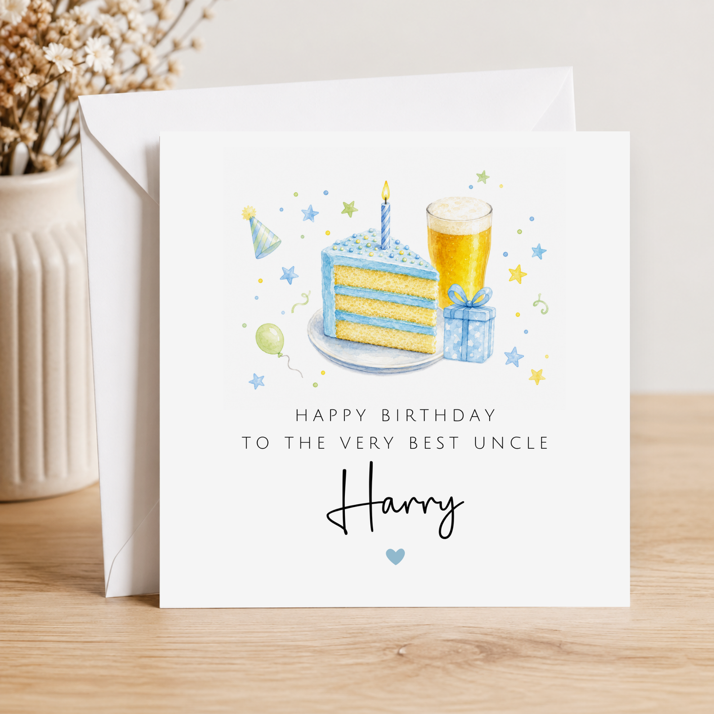Birthday Card For Uncle
