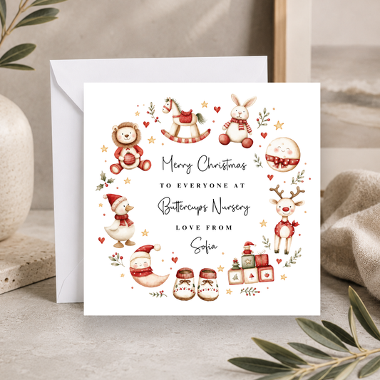 Nursery School Christmas Card